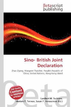 Sino- British Joint Declaration