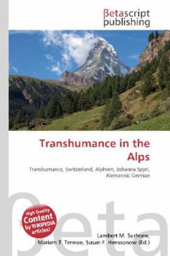 Transhumance in the Alps