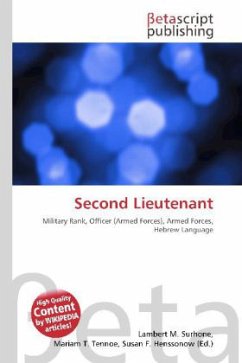 Cover Second Lieutenant