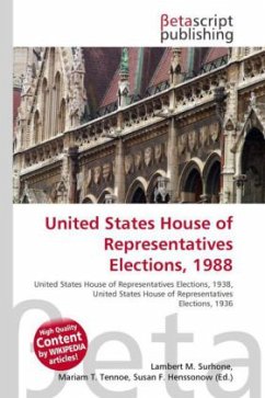 United States House of Representatives Elections, 1988