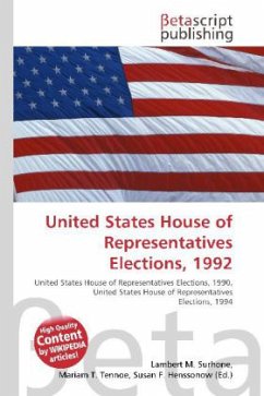 United States House of Representatives Elections, 1992