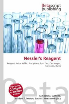 Cover Nessler's Reagent