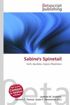 Cover Sabine's Spinetail