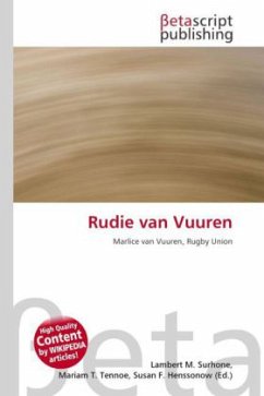 Cover Rudie van Vuuren