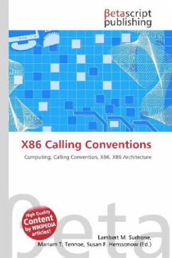 X86 Calling Conventions