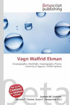 Vagn Walfrid Ekman Cover Vagn Walfrid Ekman