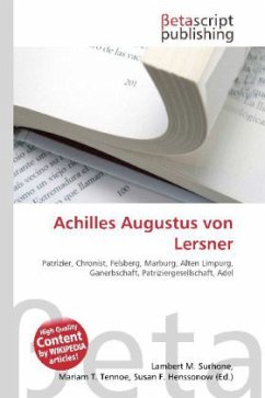 Achilles Augustus von Lersner