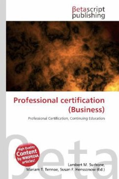 Professional certification (Business)