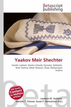 Yaakov Meir Shechter