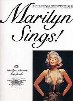 Cover Marilyn sings: The Marilyn Monroe songbook piano/vocal/guitar