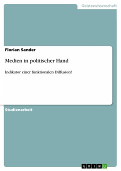 Medien in politischer Hand - Sander, Florian