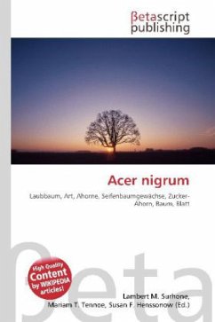 Cover Acer nigrum