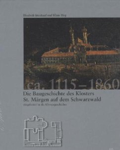 Cover Die Baugeschichte des Klosters St. Märgen auf dem Schwarzwald