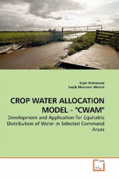 CROP WATER ALLOCATION MODEL - 