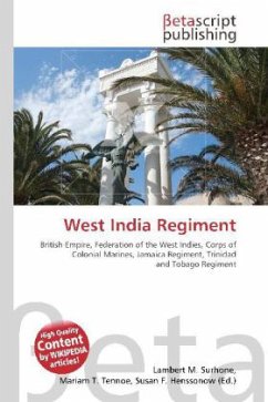 Cover West India Regiment