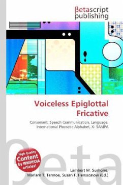 Voiceless Epiglottal Fricative