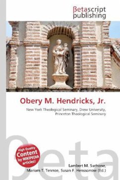 Obery M. Hendricks, Jr.