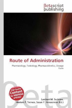 Cover Route of Administration