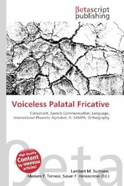Voiceless Palatal Fricative