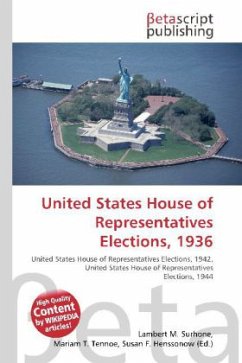 United States House of Representatives Elections, 1936