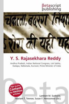 Y. S. Rajasekhara Reddy