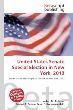 United States Senate Special Election in New York, 2010