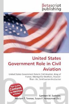 United States Government Role in Civil Aviation