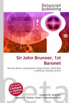 Sir John Brunner, 1st Baronet