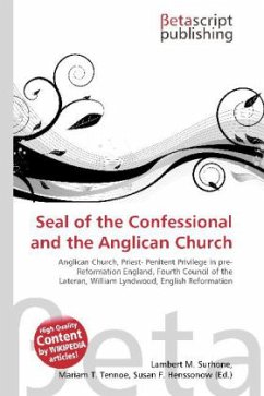 Seal of the Confessional and the Anglican Church