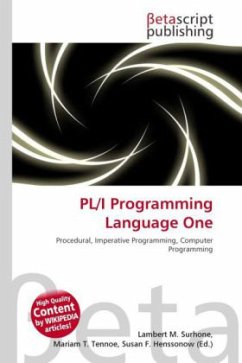 PL/I Programming Language One