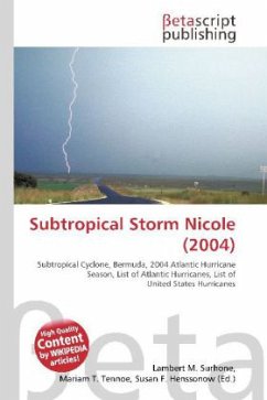 Subtropical Storm Nicole (2004)