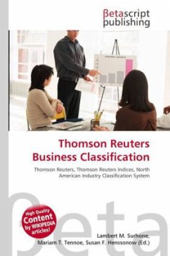 Thomson Reuters Business Classification