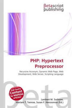 Cover PHP: Hypertext Preprocessor