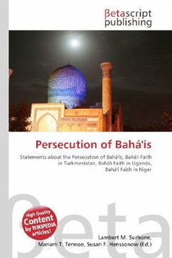 Persecution of Bahá'ís