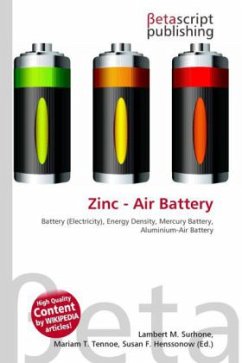 Zinc - Air Battery