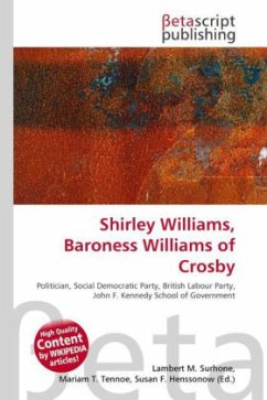Shirley Williams, Baroness Williams of Crosby