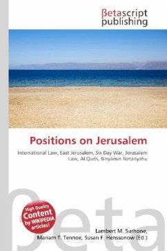 Positions on Jerusalem
