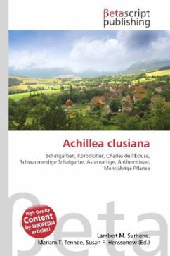 Cover Achillea clusiana