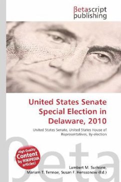 United States Senate Special Election in Delaware, 2010