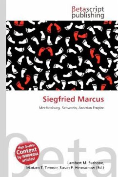 Cover Siegfried Marcus