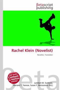 Rachel Klein (Novelist)