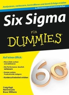 Six Sigma für Dummies - Gygi, Craig; DeCarlo, Neil; Williams, Bruce