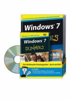 Windows 7 für Dummies, Buch m. DVD-ROM - Rathbone, Andy