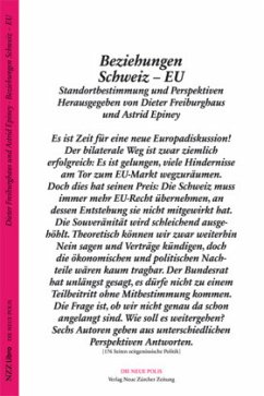 Cover Beziehungen Schweiz - EU