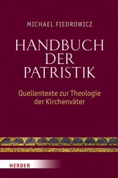 Cover Handbuch der Patristik