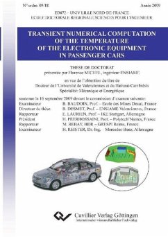 Transient Numerical Computation of the Temperature of the Electronic Equipment in Passenger Cars - Michel, Florence