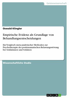 Empirische Evidenz als Grundlage von Behandlungsentscheidungen - Klingler, Oswald