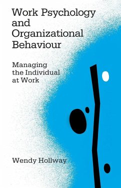 Work Psychology and Organizational Behaviour - Hollway, Wendy