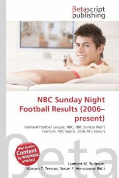 NBC Sunday Night Football Results (2006 present)