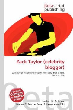 Zack Taylor (celebrity blogger)